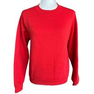 VTG 90S RED CREWNECK SWEATSHIRT